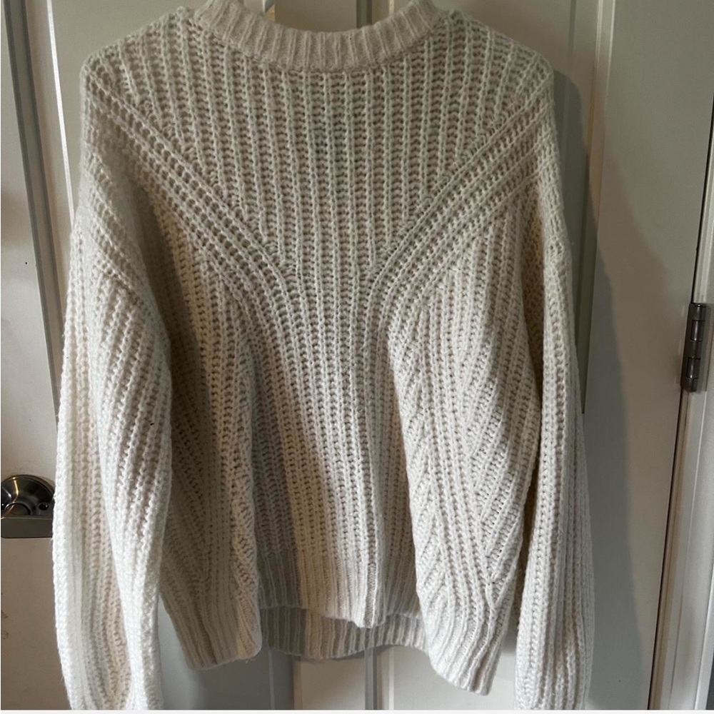 a new day Cream Knit Sweater